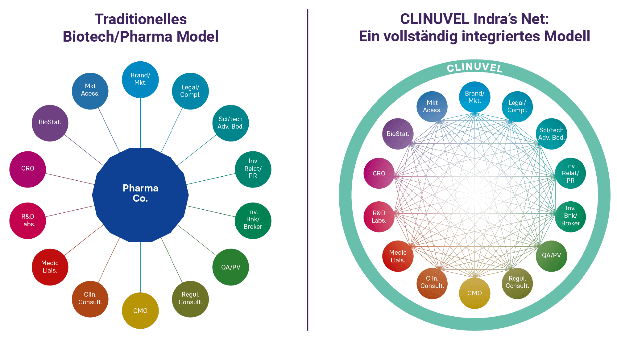 CLINUVEL Indra’s Net: Ein vollständig integriertes Modell